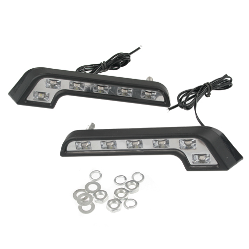 New Fashion LED Daytime Running Light Six Lamp Beads - Click Image to Close